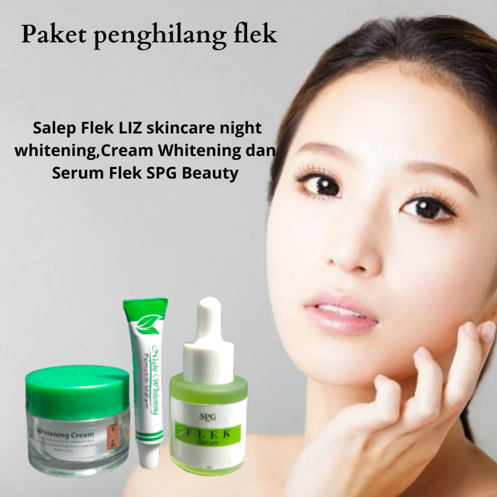 Jual Paket Penghilang Flek Hitam Krim Siang Serum Flek Dan Salep Night Whitening Shopee Indonesia 2437