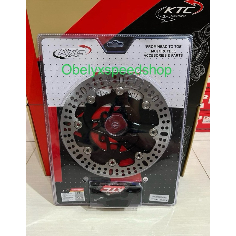 Jual Disc Brake KTC Racing Vario 160 ABS Piringan Cakram Depan 260mm ...