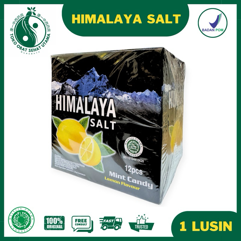 Jual PERMEN HIMALAYA SALT (1 LUSIN) / RASA LEMON MINT / Permen ...