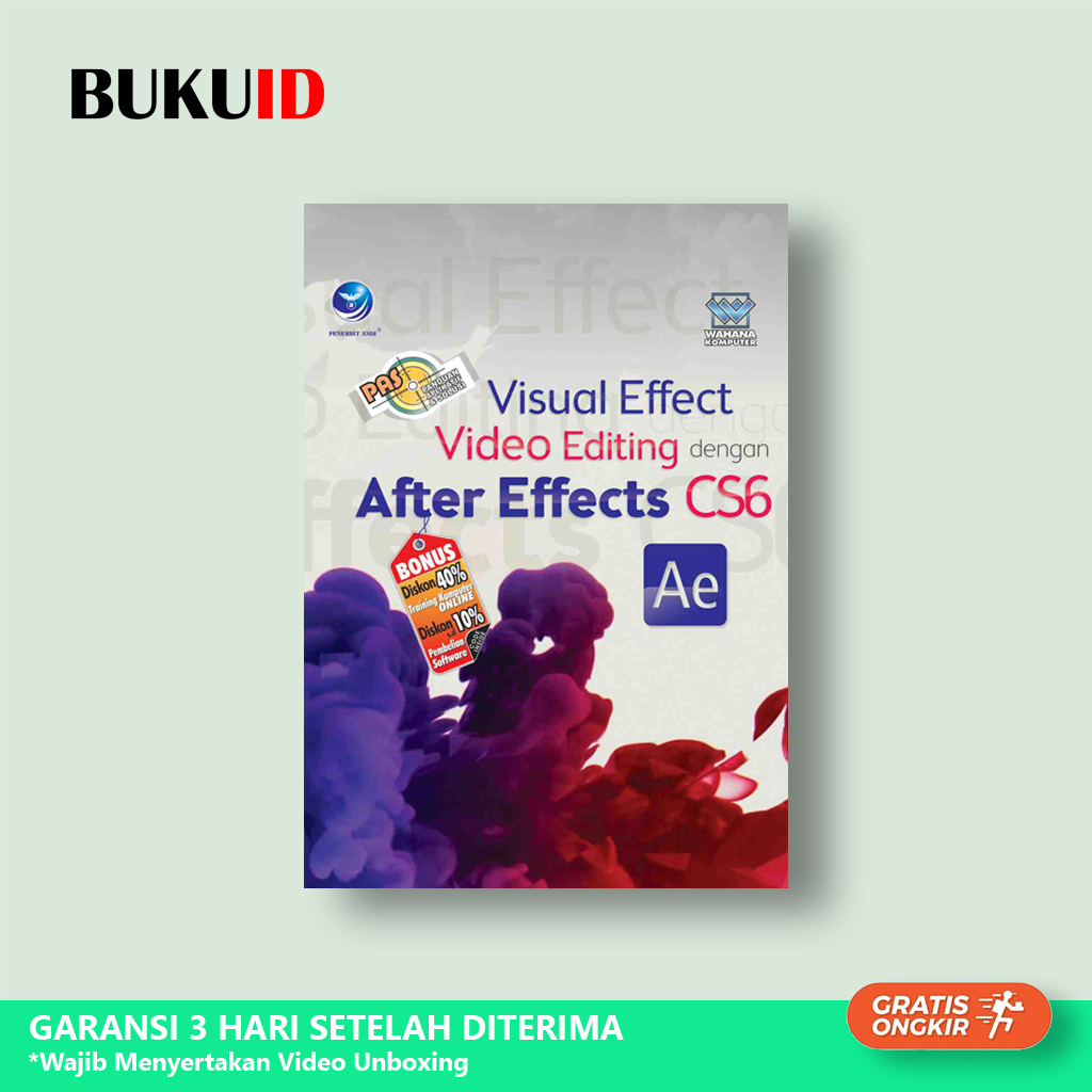 Jual Buku Panduan Aplikasi Dan Solusi Visual Effect Video Editing