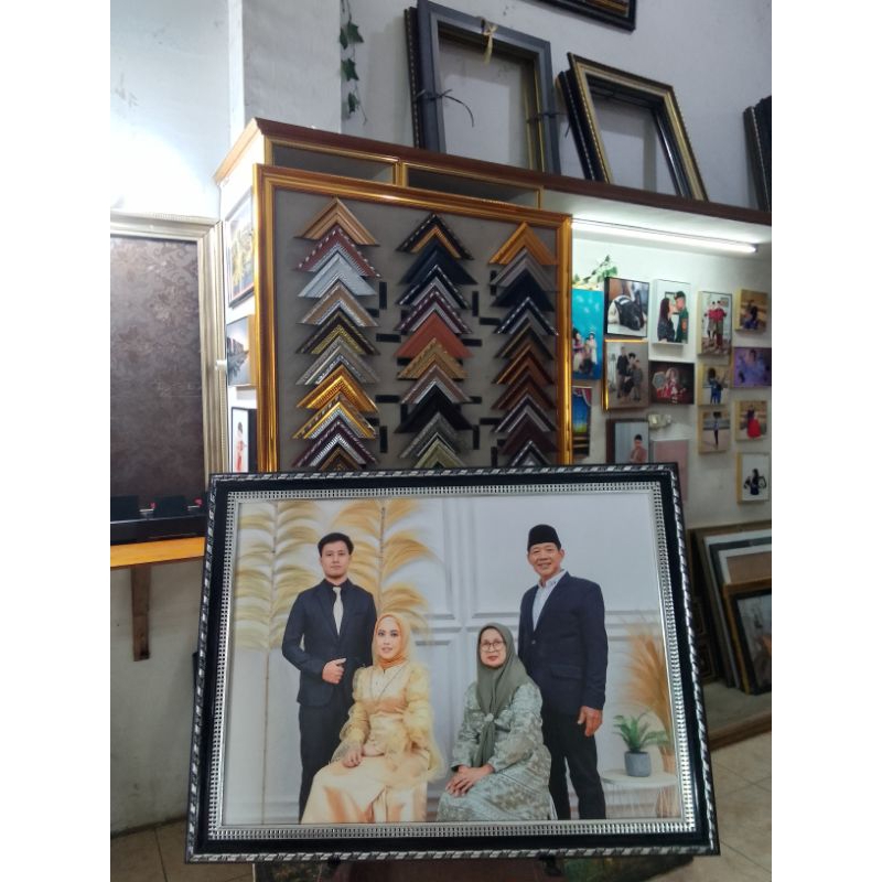 Jual Paket Lengkap Cetak + Frame 32 Inch / 60x80cm Cetak Foto Semi ...