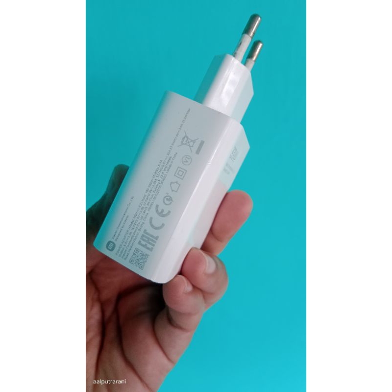 Jual ADAPTOR SECOND ORIGINAL COPOTAN/BAWAAN REDMI NOTE 11 33WATT ...