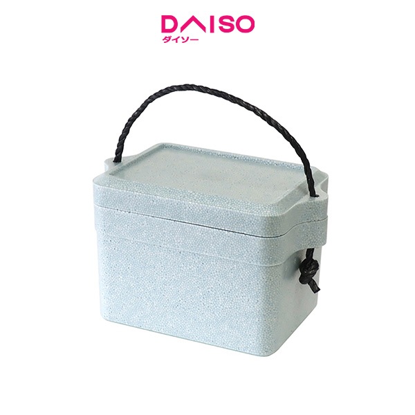 Jual Daiso Foam Cooler Box -4.8L - 1.26gal - Gray Color- | Shopee Indonesia