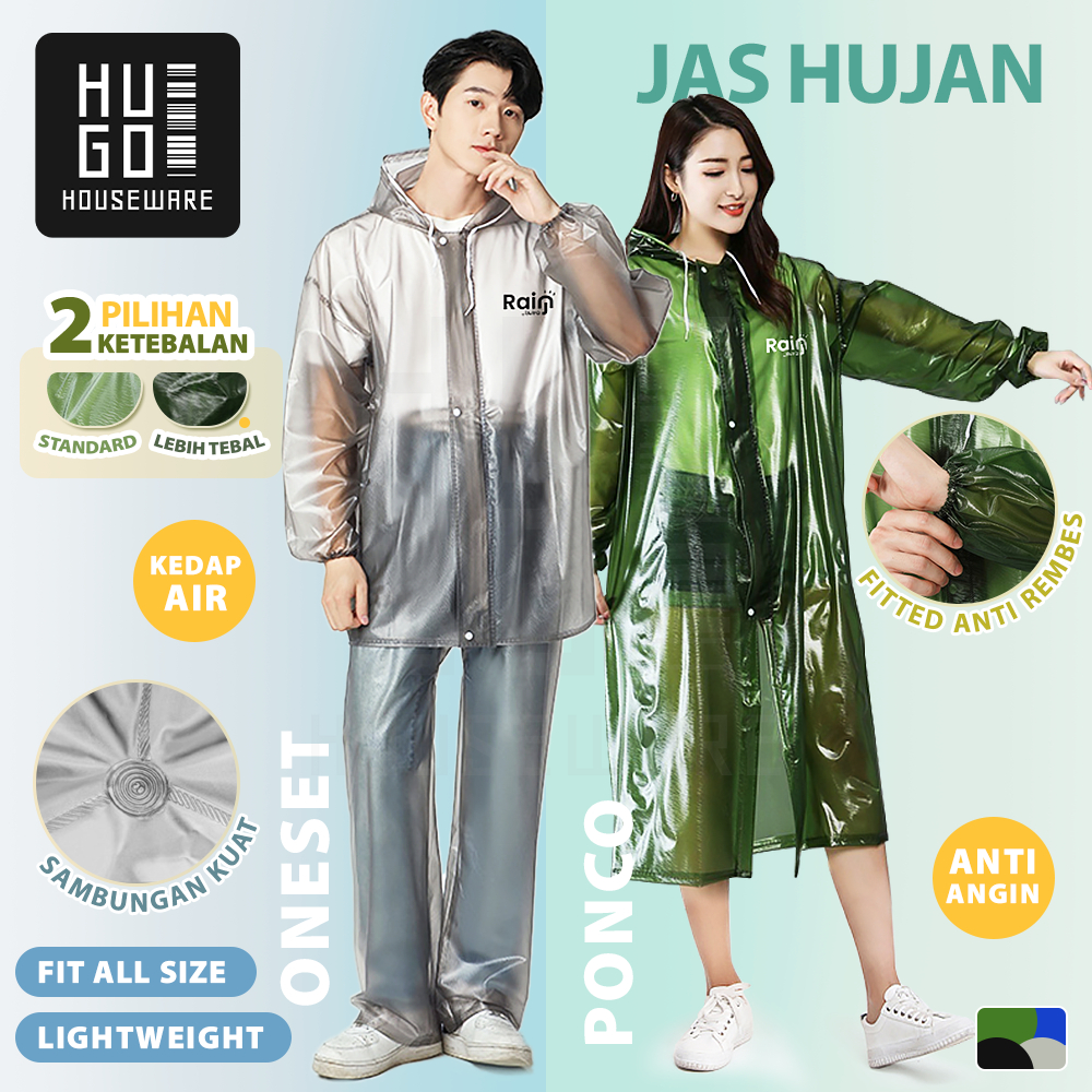 Jas Hujan Bahan Pvc Karet