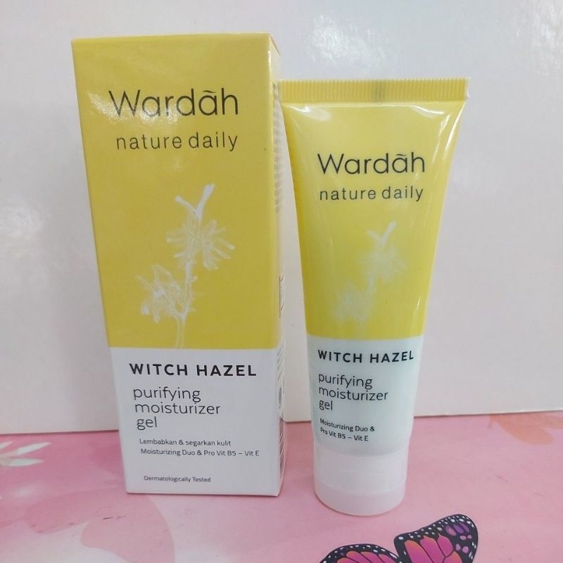 Jual Wardah Witch Hazel Purifying Moisturizer Gel Wardah Pelembab 40ml