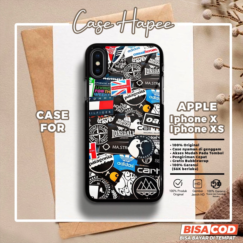 Jual Case Iphone X XS Casing Iphone X XS [BGRF] Casehapee Case
