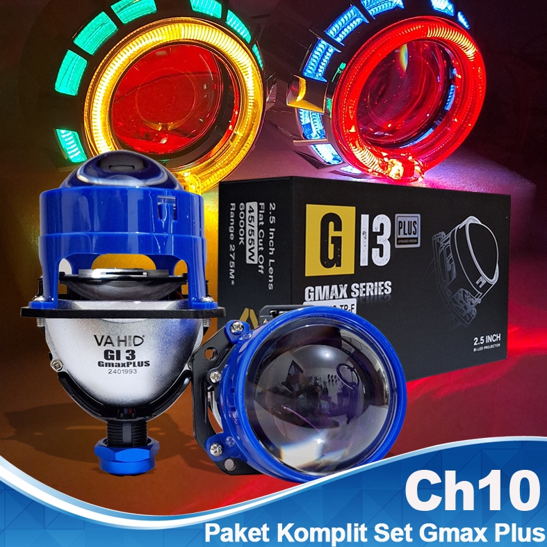 Jual Ch10 Gmax Plus Led Projector Vahid 25 Inch Paket Komplit Set