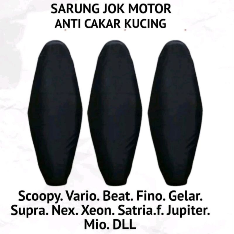 Jual SARUNG JOK MOTOR ANTI CAKAR KUCING COVER PELINDUNG JOK ANTI AIR