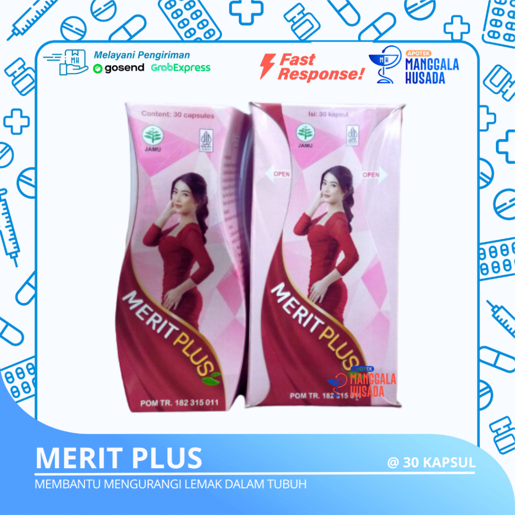 Jual MERIT PLUS PER BOTOL @30 KAPSUL | Shopee Indonesia