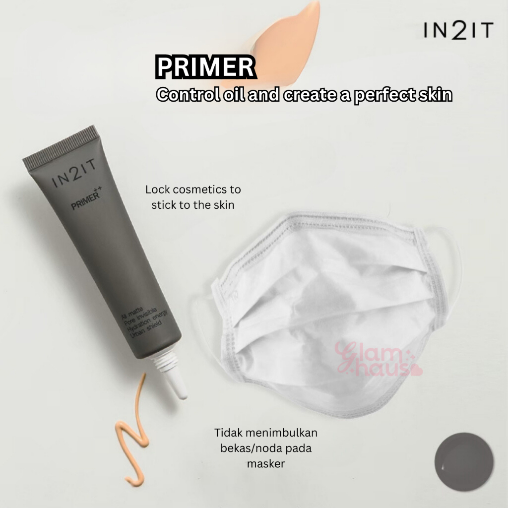 Jual IN2IT Primer Base Make Up Plus Primer++ PMP 15ml | Original ...