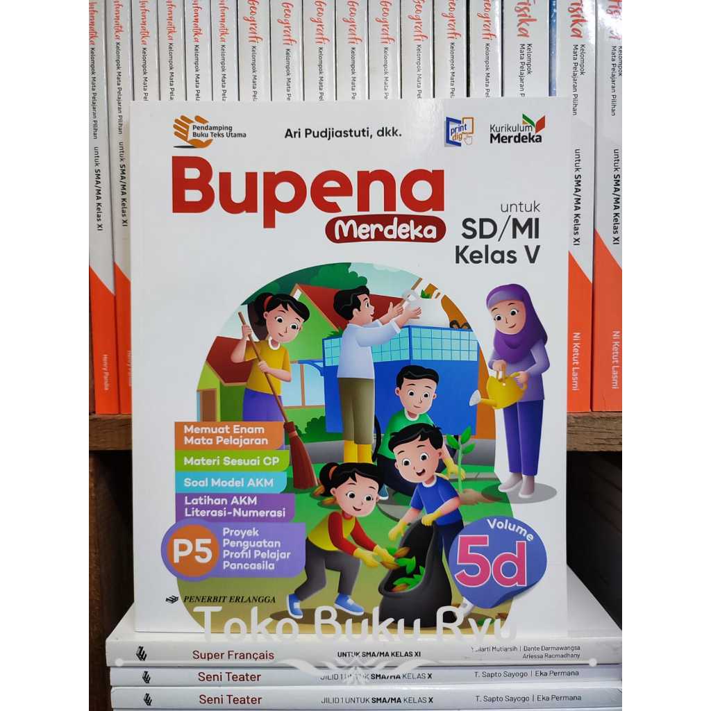 Jual Buku Bupena Medeka Volume 5D Kelas 5 SD/MI Kurikulum Merdeka ...