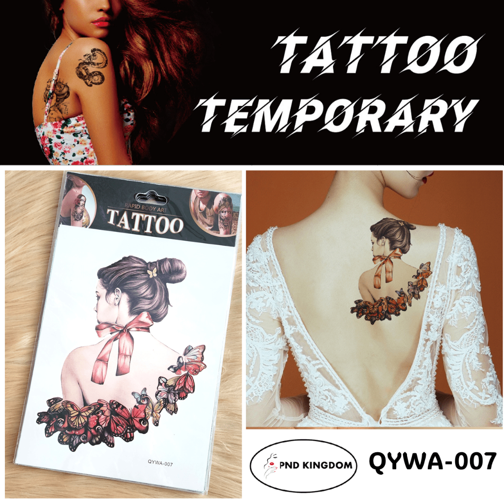 Jual Bm Stiker Wajah Bunga Tato Wajah Sticker Muka Face Sticker Tatto Temporer D