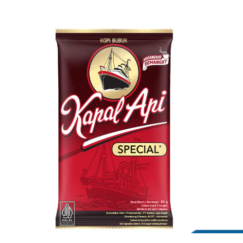 Jual Kopi Kapal Api 60 Gr. 1 Dus (50 Bks) | Shopee Indonesia