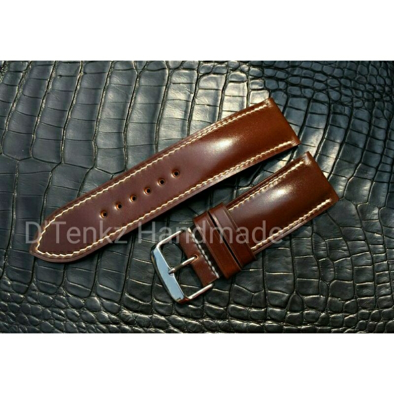 Jual Watch Strap Point Stitcs Free Buckle/Tali jam tangan Strap jam ...