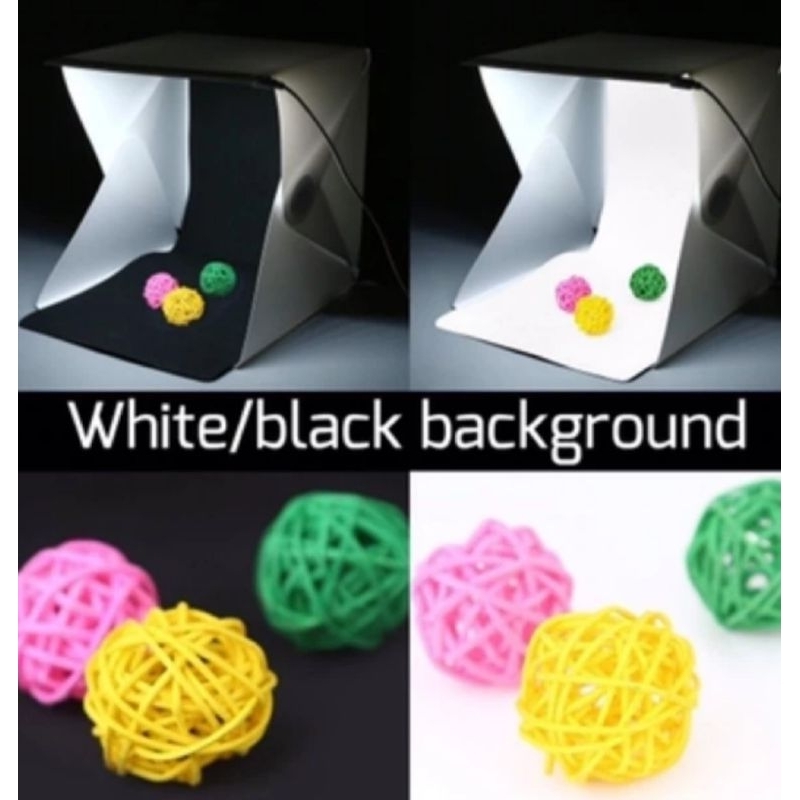 Jual Studio Foto Box Background hitam putih | Shopee Indonesia
