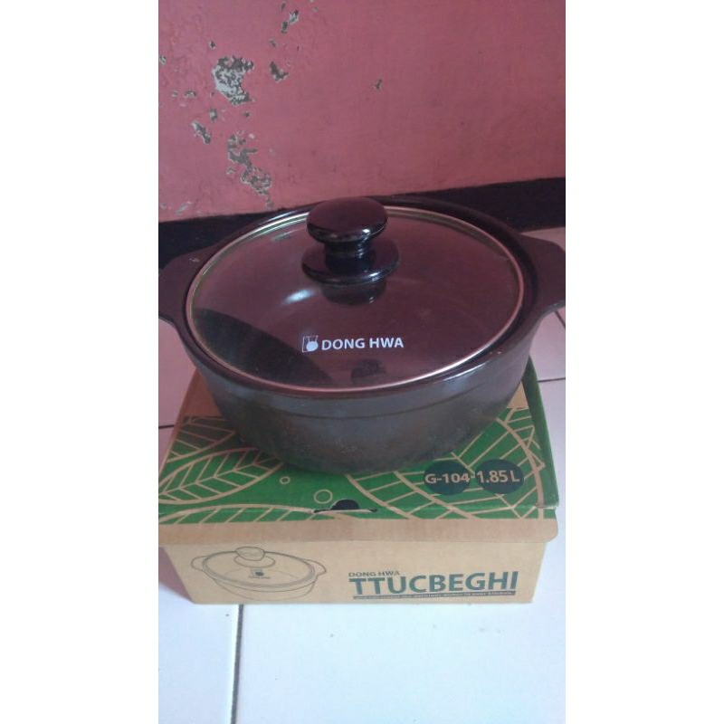 Jual Dong Hwa Panci Tanah Liat Shopee Indonesia 9186