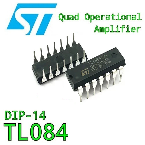 Jual IC TL084CN 14P ST Operational Power Amplifier TL084 TL 084 CN DIP ...