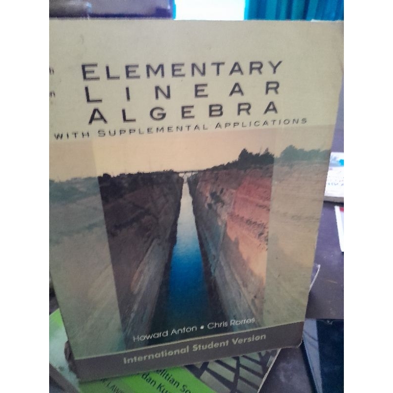 Jual Elementary Linear Algebra 10th Edition Shopee Indonesia