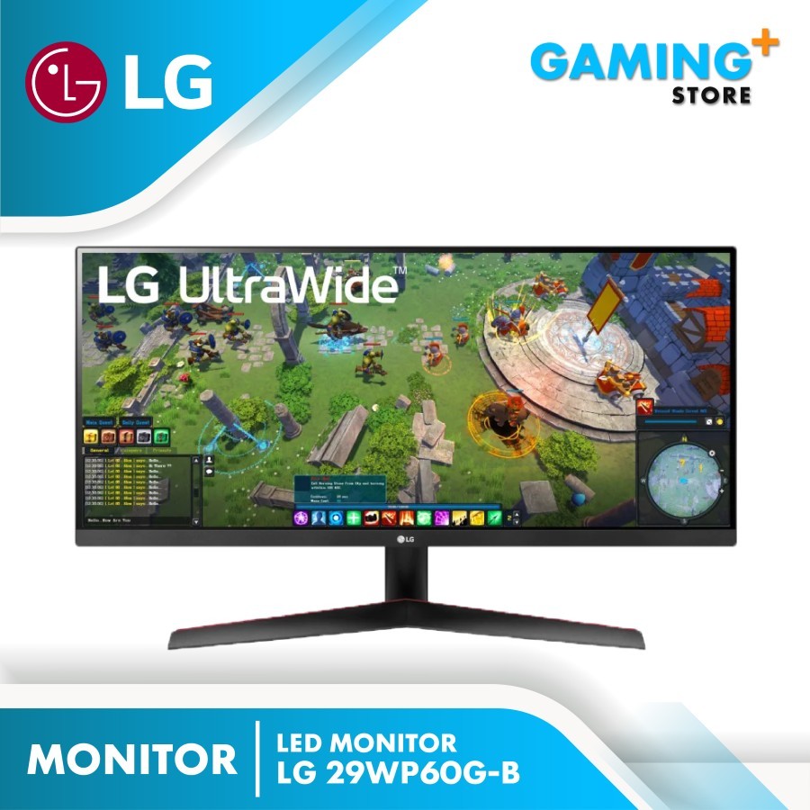 LG 29WP60G-B - Monitor Gaming UltraWide 29 pulgadas, 75Hz, 1 ms, 1000:1,  250nit, sRGB 99