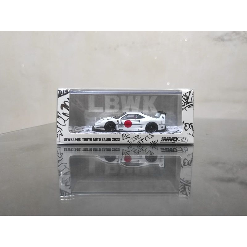 Jual Inno64 Ferrari F40 LBWK white | Shopee Indonesia