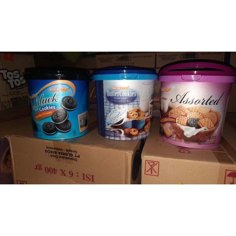 Jual BISKITOP BUTTER COOKIES Shopee Indonesia