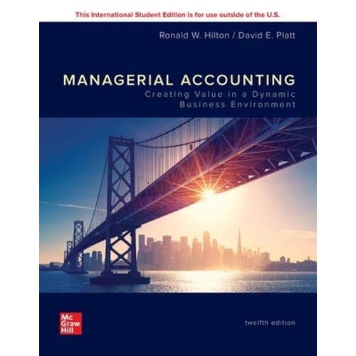 Jual Buku Managerial Accounting 12th Edition | Shopee Indonesia