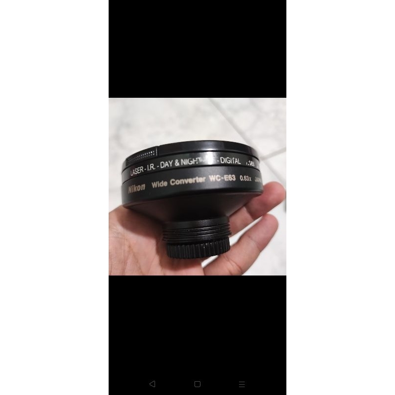 NIKON WIDE CONVERTER WC-E63 0.63X JAPON Coolpix 990 EUR 10,00 - FR