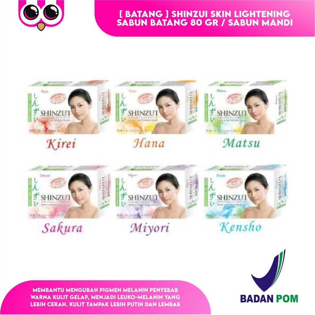 Jual Shinzui Batang Skin Lightening Sabun Batang Gr Sabun