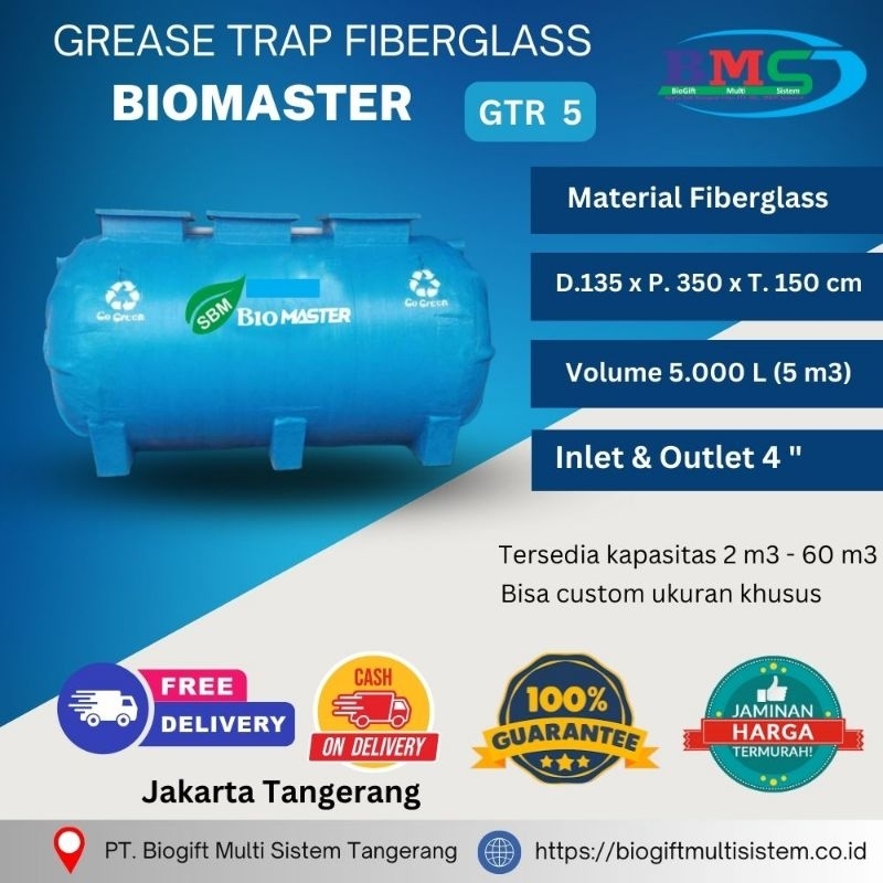 Jual GREASE TRAP 5000 LITER, GREASE TRAP 5 M3, GREASE TRAP PENYARING ...