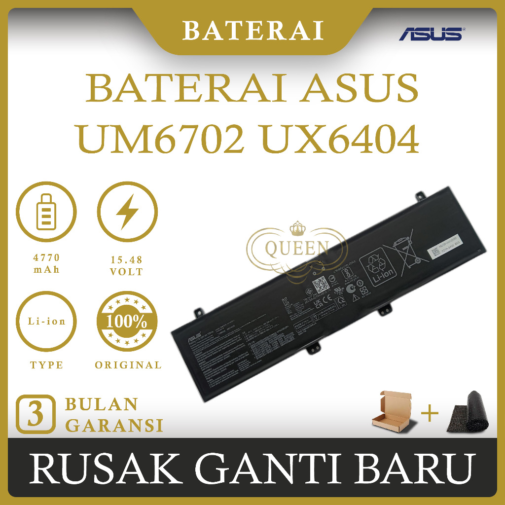 Jual Baterai Laptop Asus Zenbook Um Ux Ux C N Original Shopee Indonesia