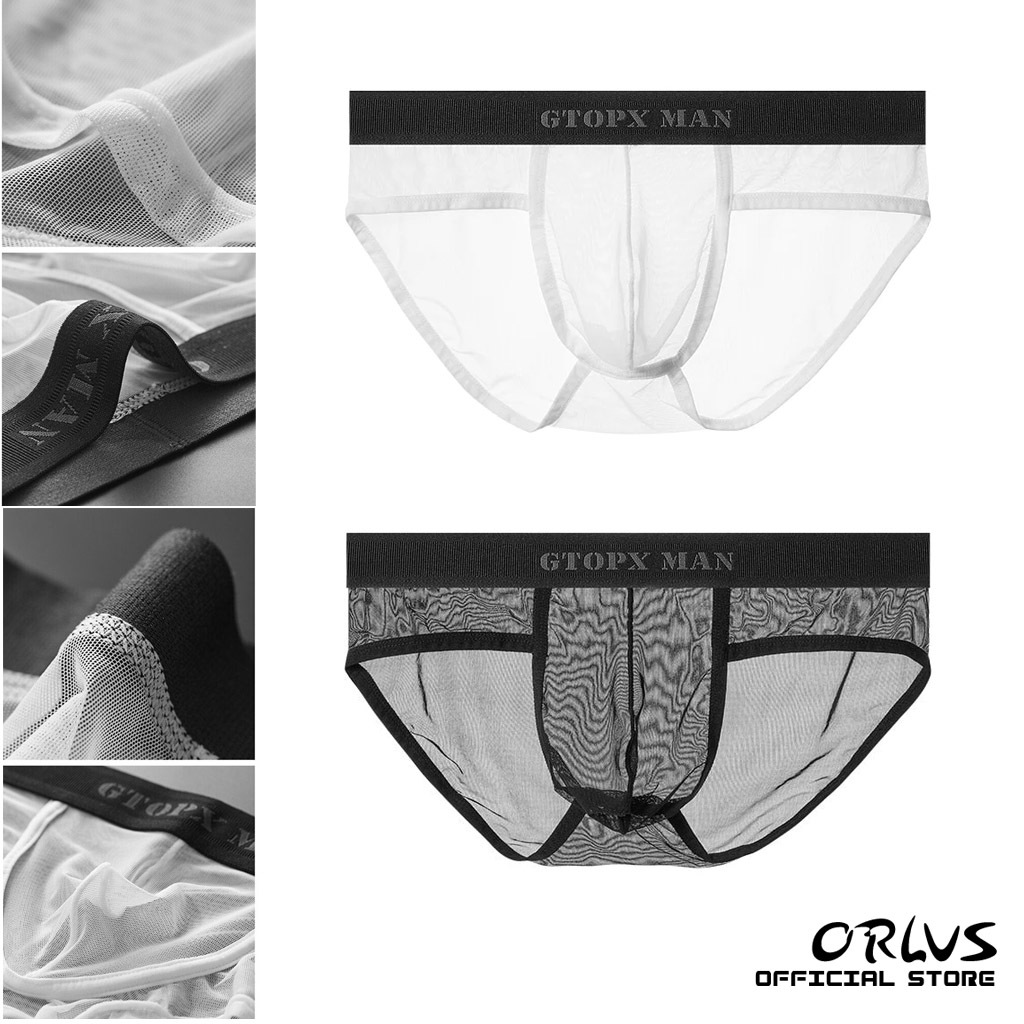 Jual ORLVS Celana Dalam Sempak Pria Transparan Gtopx | Shopee Indonesia