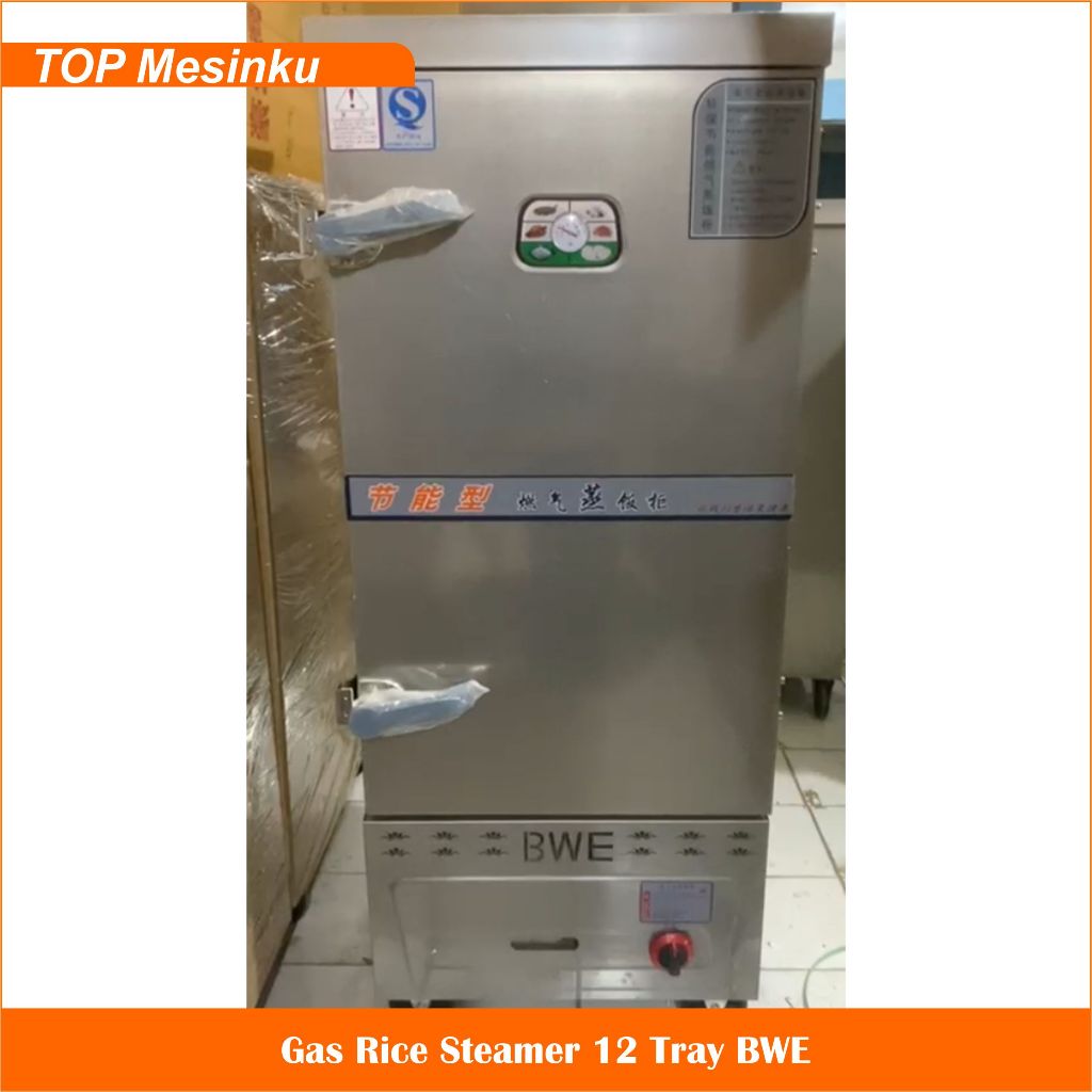 Jual Gas Rice Steamer 12 Tray Heavy Duty TBU-GRS12T - penanak nasi ...