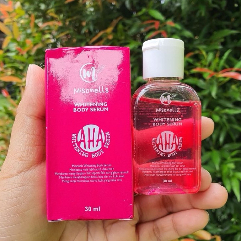 Jual MISONELLS AHA Body Serum Bleaching | Misonells AHA Body Serum ...