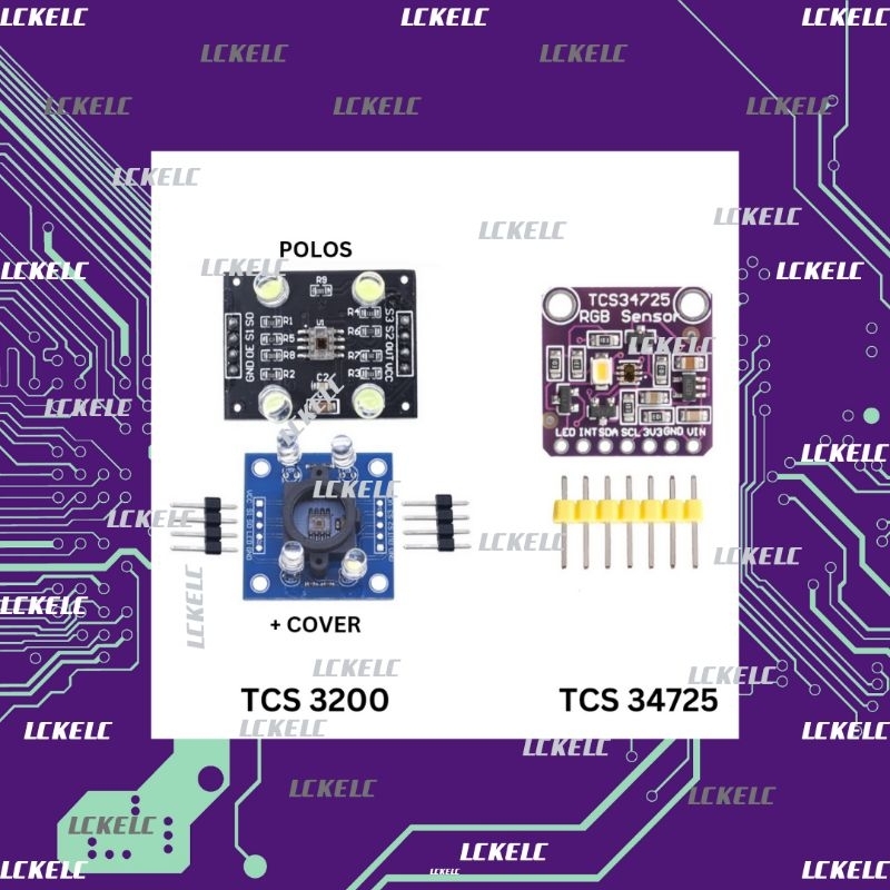 Jual SENSOR WARNA / COLOR SENSOR RECOGNITION TCS3200 TCS34725 | Shopee ...