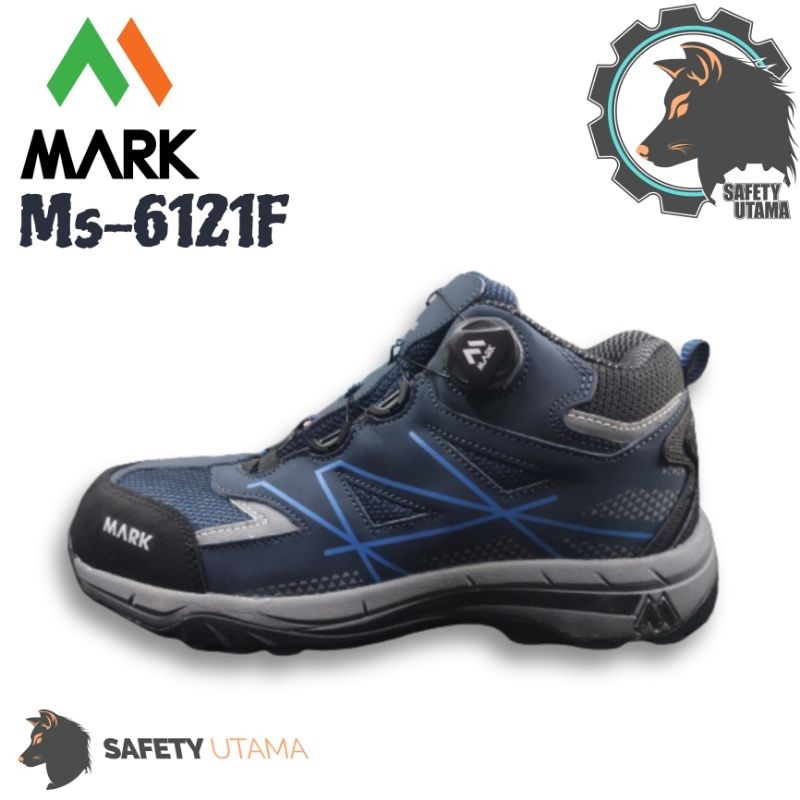 Jual Sepatu Safety shoes MARK MS 6121F Fastrack Original BNIB Export