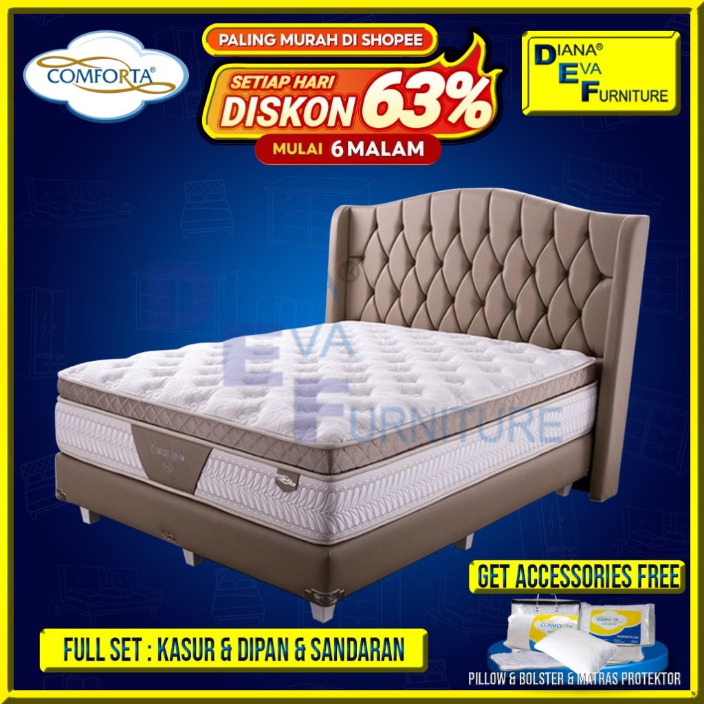 Jual Comforta Comfort Dream Set Kasur Springbed | Shopee Indonesia