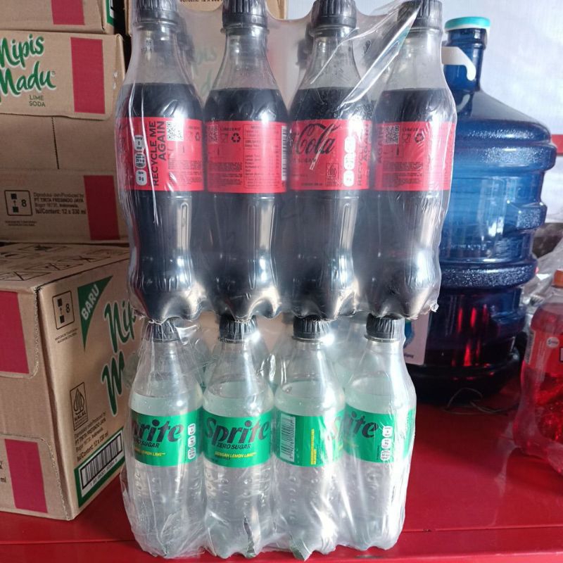 Jual cola dan sprite zero 390 ml | Shopee Indonesia