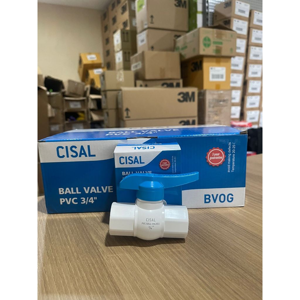 Jual Cisal Ball Valve Pvc Inch Ballvalve Stop Kran Keran Air Pipa Shopee Indonesia