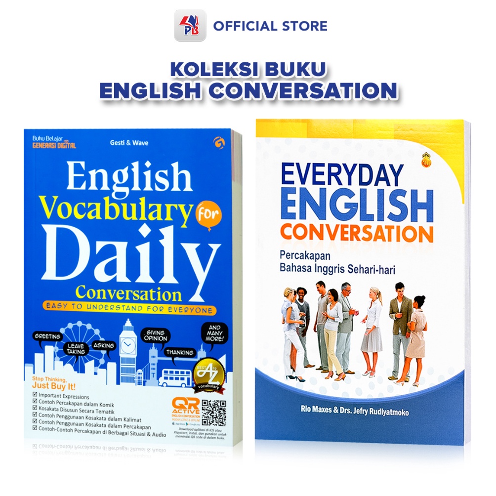 Jual ART C89P Buku Bahasa Inggris Everyday English Conversation Lancar ...