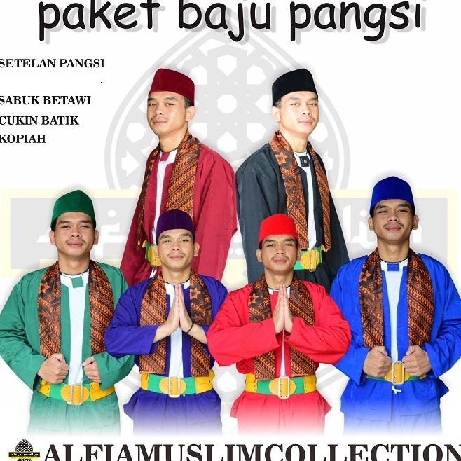 Jual Super Baru Baju Pangsi Dewasa Baju Betawi Baju Adat Baju Silat