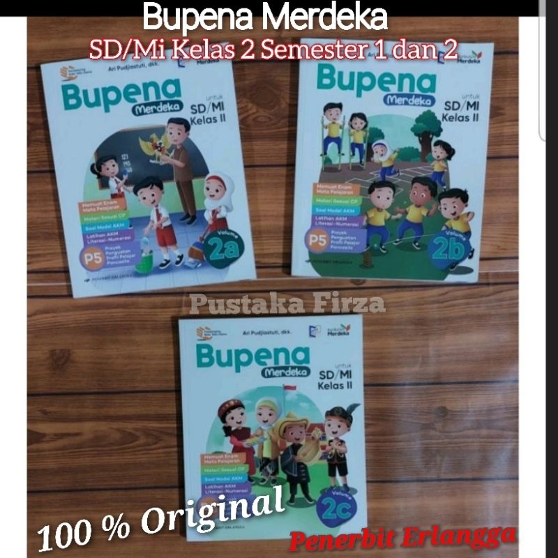 Jual Bupena Merdeka Kelas 2 SD/Mi Kurikulum Merdeka 2A.2B.2C.2D ...