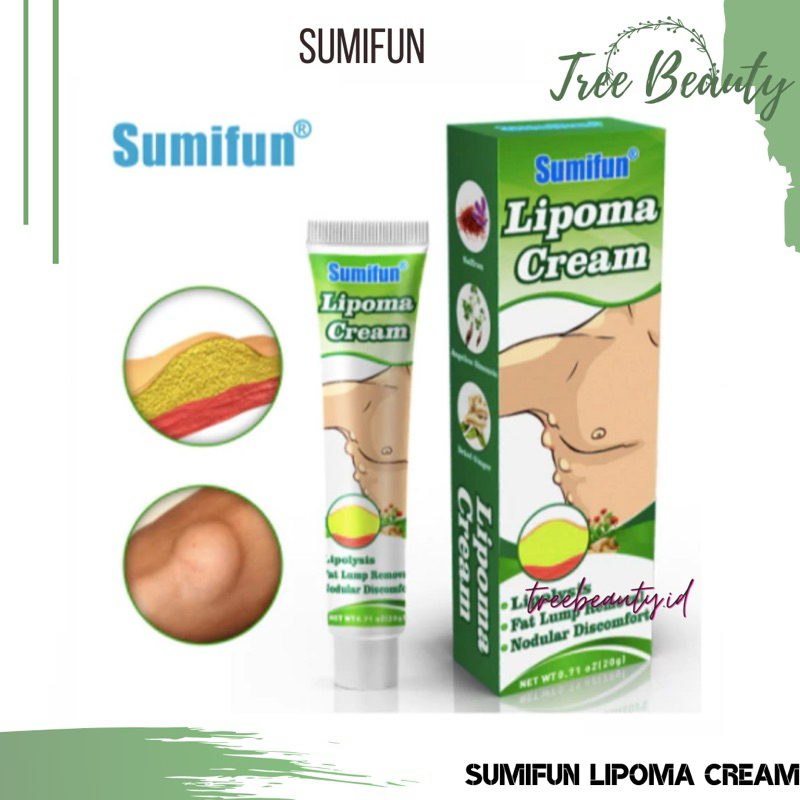 Jual Sumifun Salep Obat Cream Lipoma Penghilang Lemak Benjolan Bengkak ...