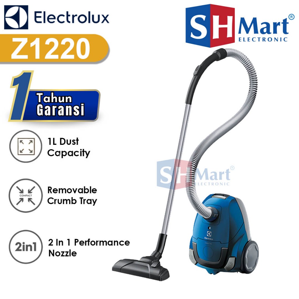 Jual VACUUM CLEANER CANISTER ELECTROLUX Z1220 COMPACTGO 1600 WATT