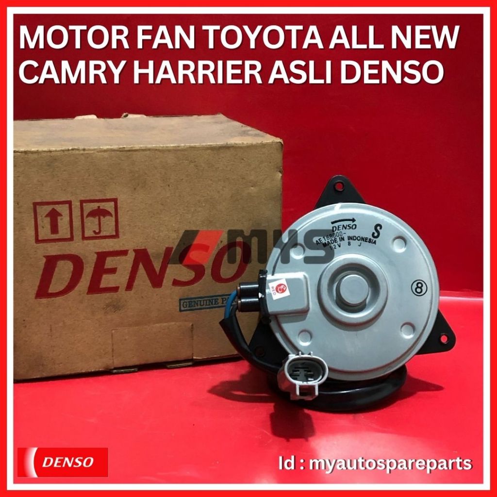 Jual Motor Fan Radiator Ac Mobil Toyota All New Camry Harrier Asli Denso Shopee Indonesia