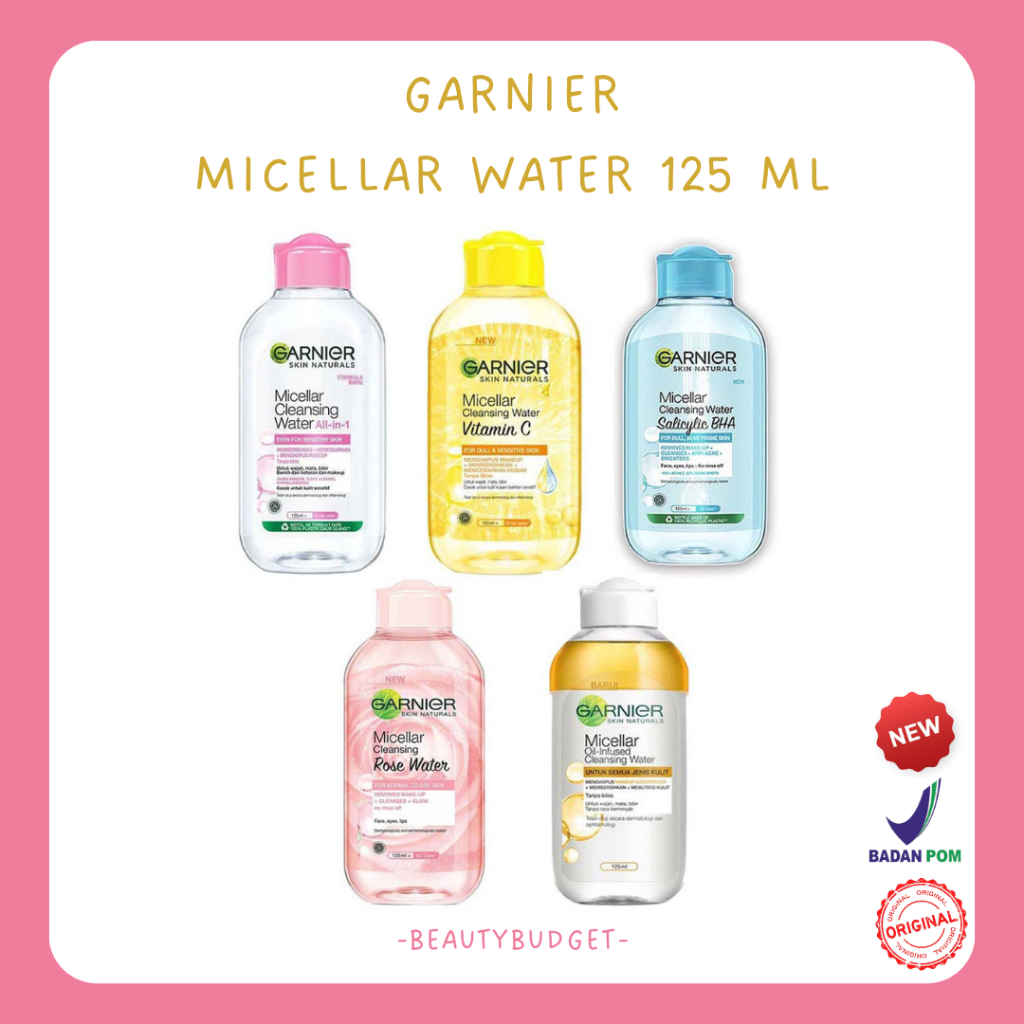Jual GARNIER MICELLAR WATER 125 ML | Shopee Indonesia