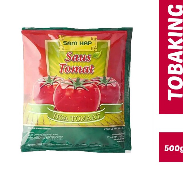 Jual Pro Seller Saos Tomat Sam hap refill 5 gr Saus Tomat Tiga Tomat ...
