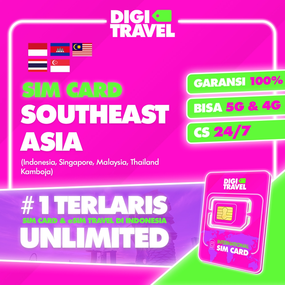 Jual DIGI TRAVEL Sim Card Malaysia Unlimited Data Simcard Malaysia Unlimited Data