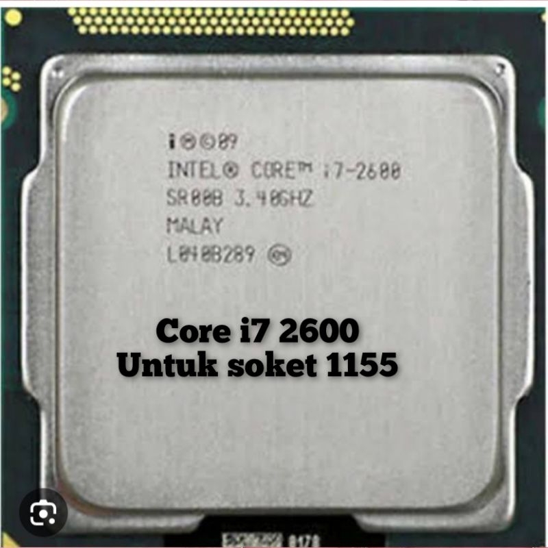 Jual PROCESSOR INTEL PENTIUM CORE i7 2600 PROCESSOR INTEL CORE i7 2600 ...