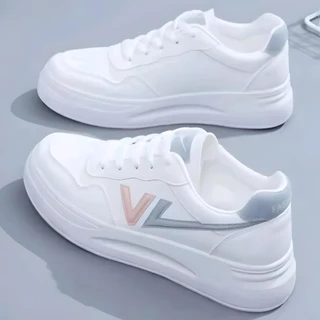 Meisyera_Official Sepatu Sneakers Wanita Kekinian Nyaman