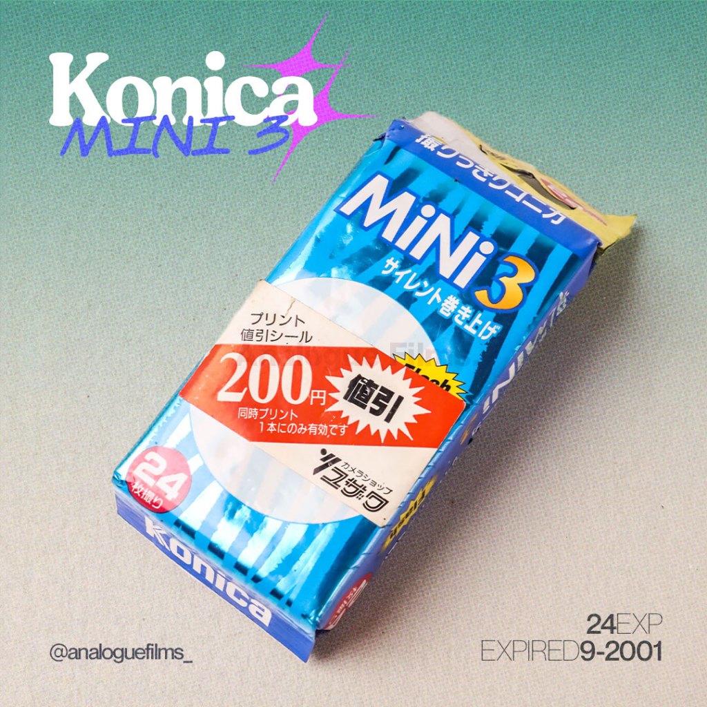 KONICA MINOLTA撮りっきりMiNi - フィルムカメラ